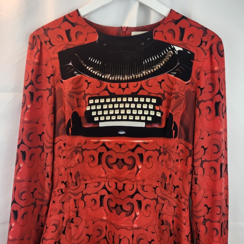 Mary Katrantzou silk dress size 8(12UK) in VGUC - Picture 5 of 14